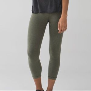 Lululemon Wunder Under Crops 🍋